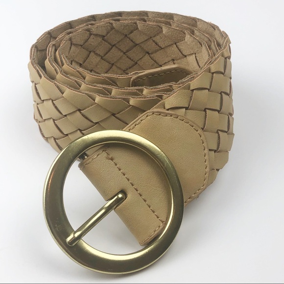 Accessories - 3/$25 LEATHER wide braided belt